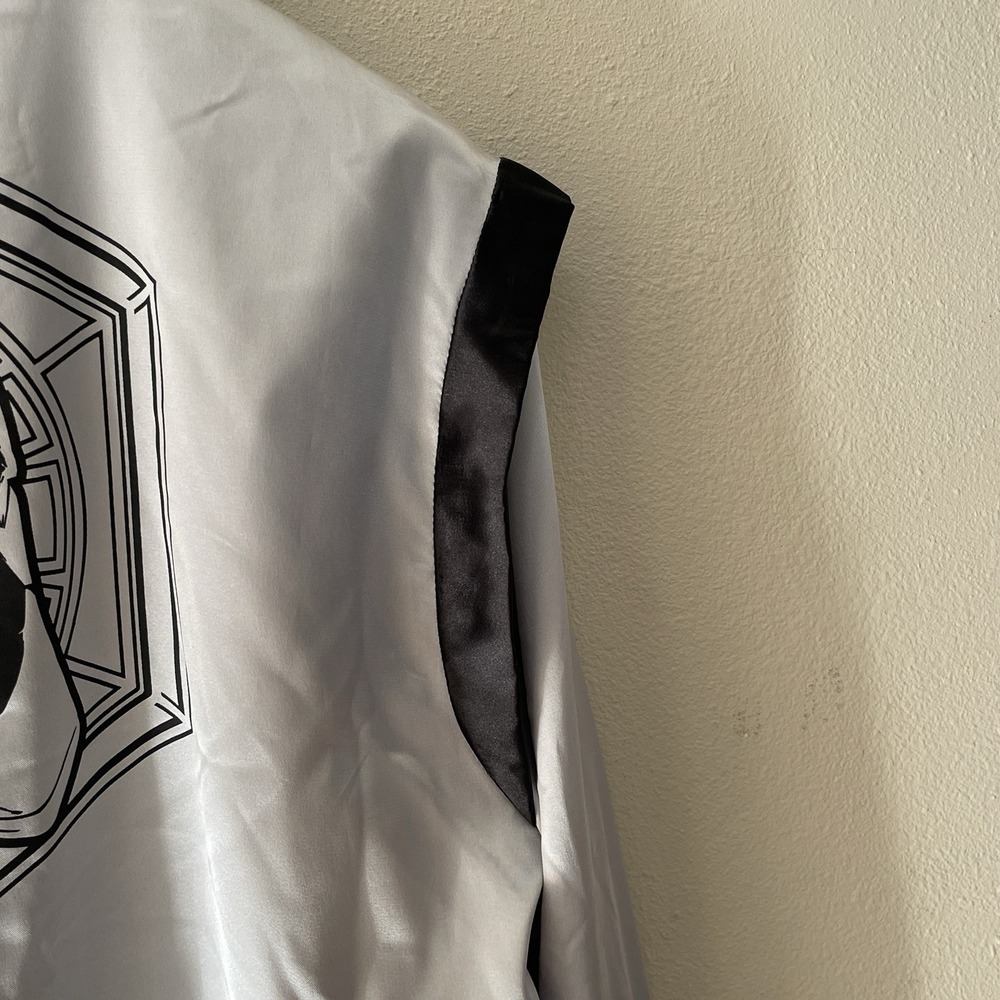 Her Universe Star Wars Captain Phasma Satin Bomber Jacket - Picture 12 of 14